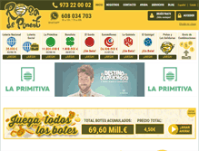 Tablet Screenshot of loteriaslleida.com